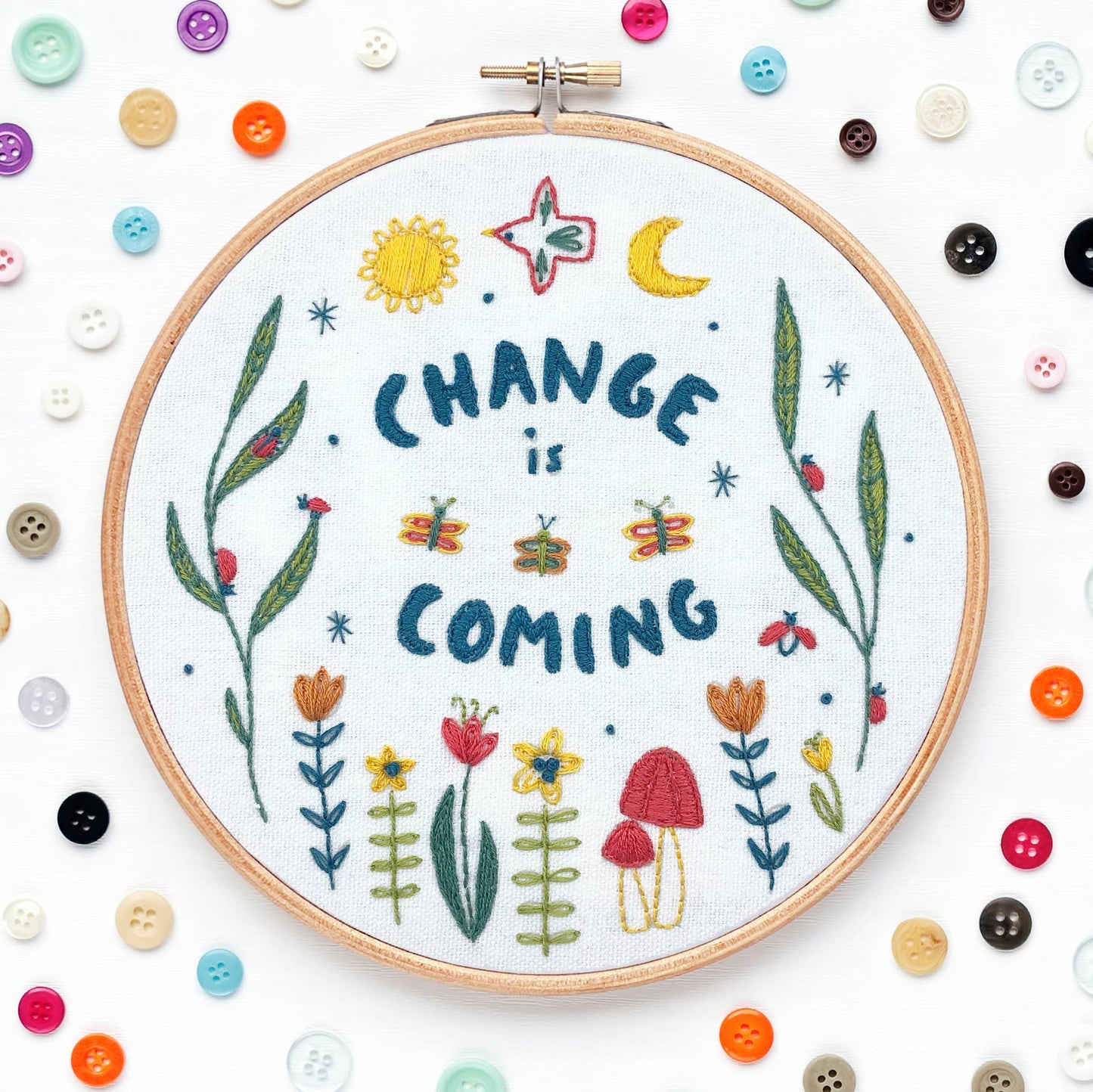 Embroidery Kit - Small World Goods