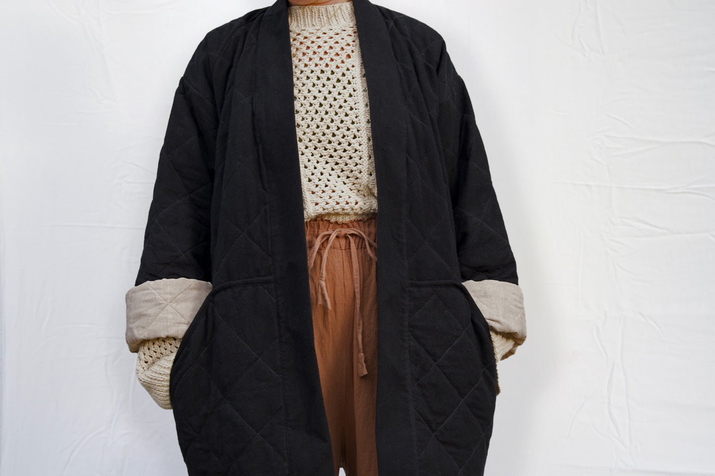Nabina Quilted Jacket, black