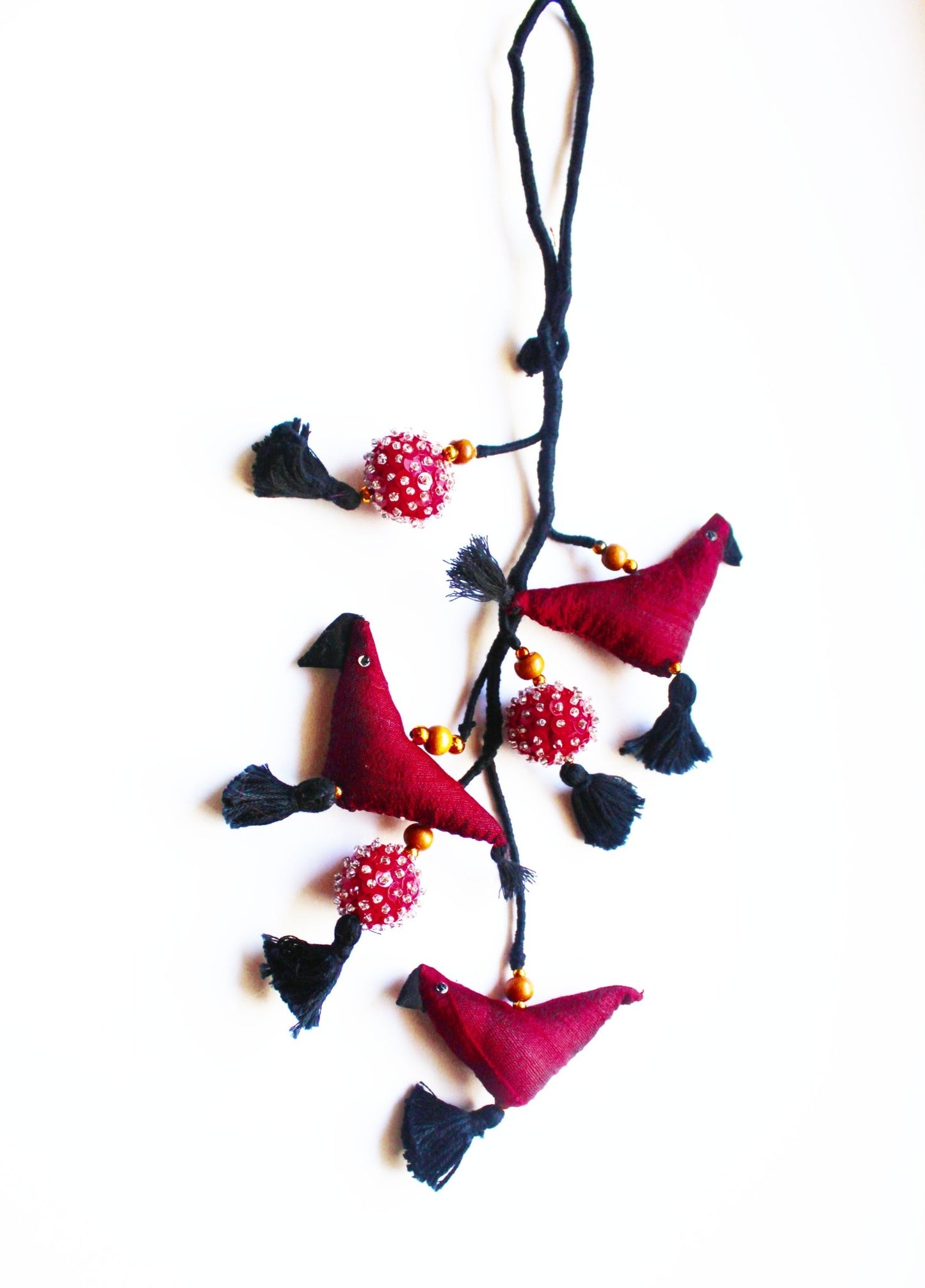 Bird Curtain Tie, Various Colors - Small World Goods