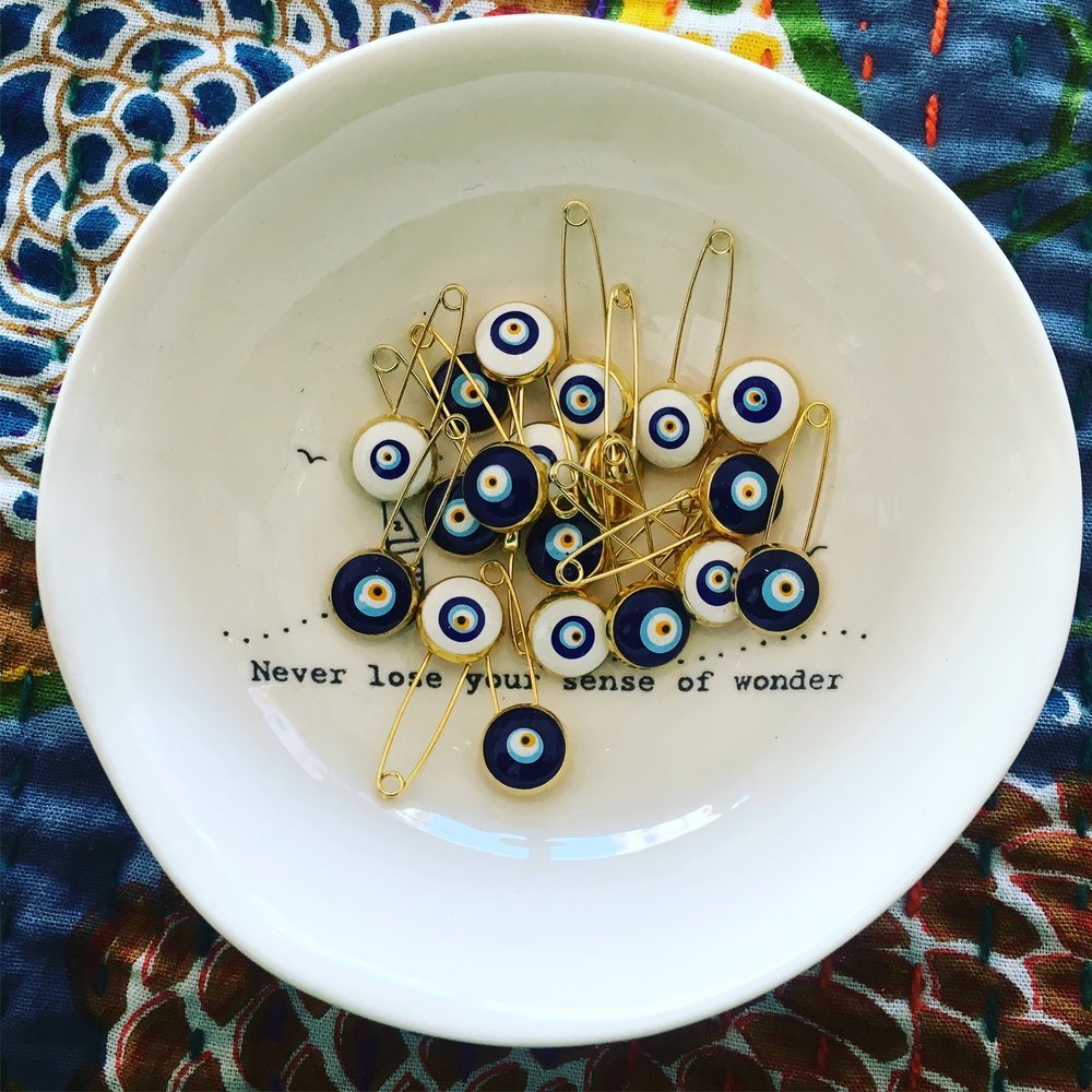 Evil Eye Pin - Small World Goods