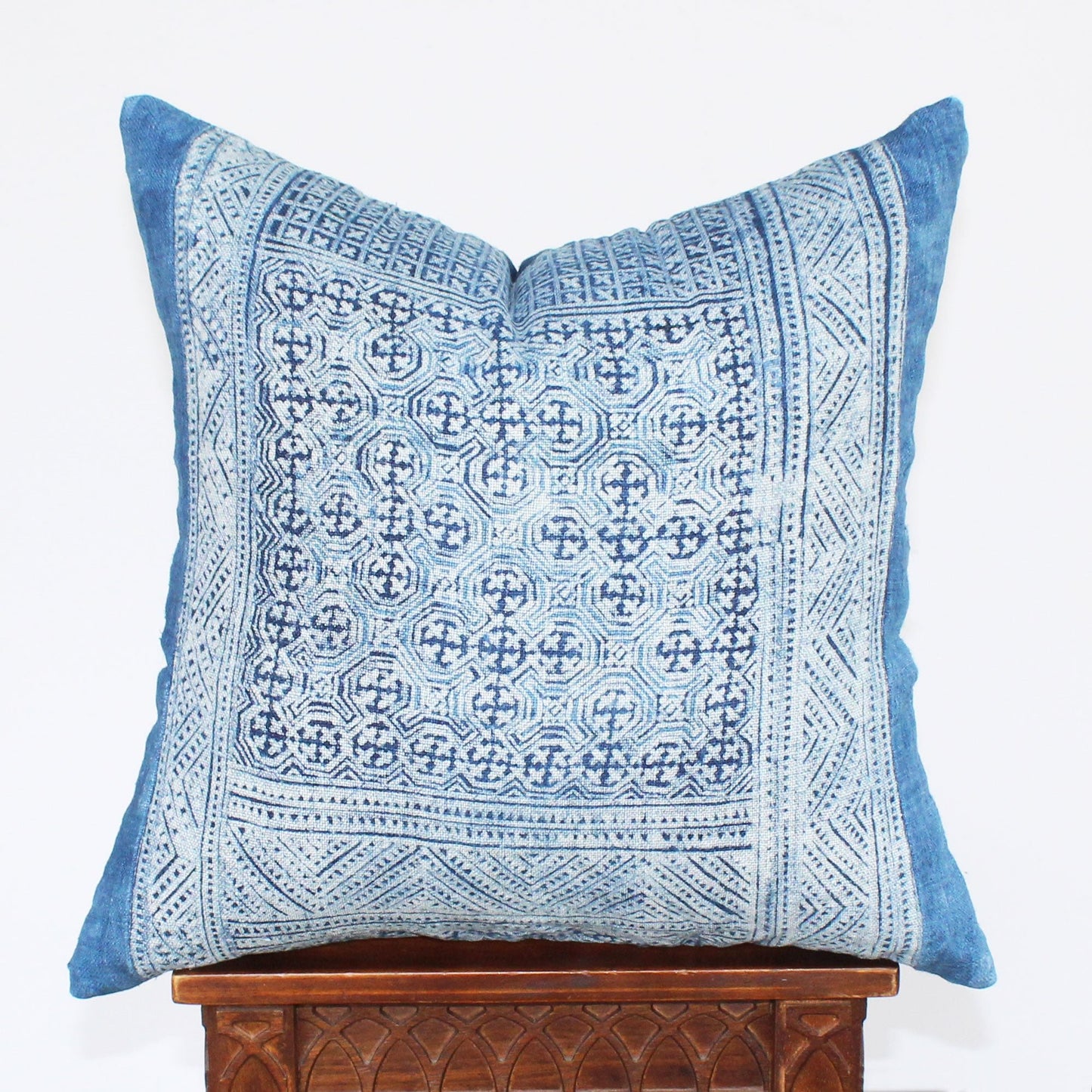 Hmong Indigo Pillowcase, Cua - Small World Goods