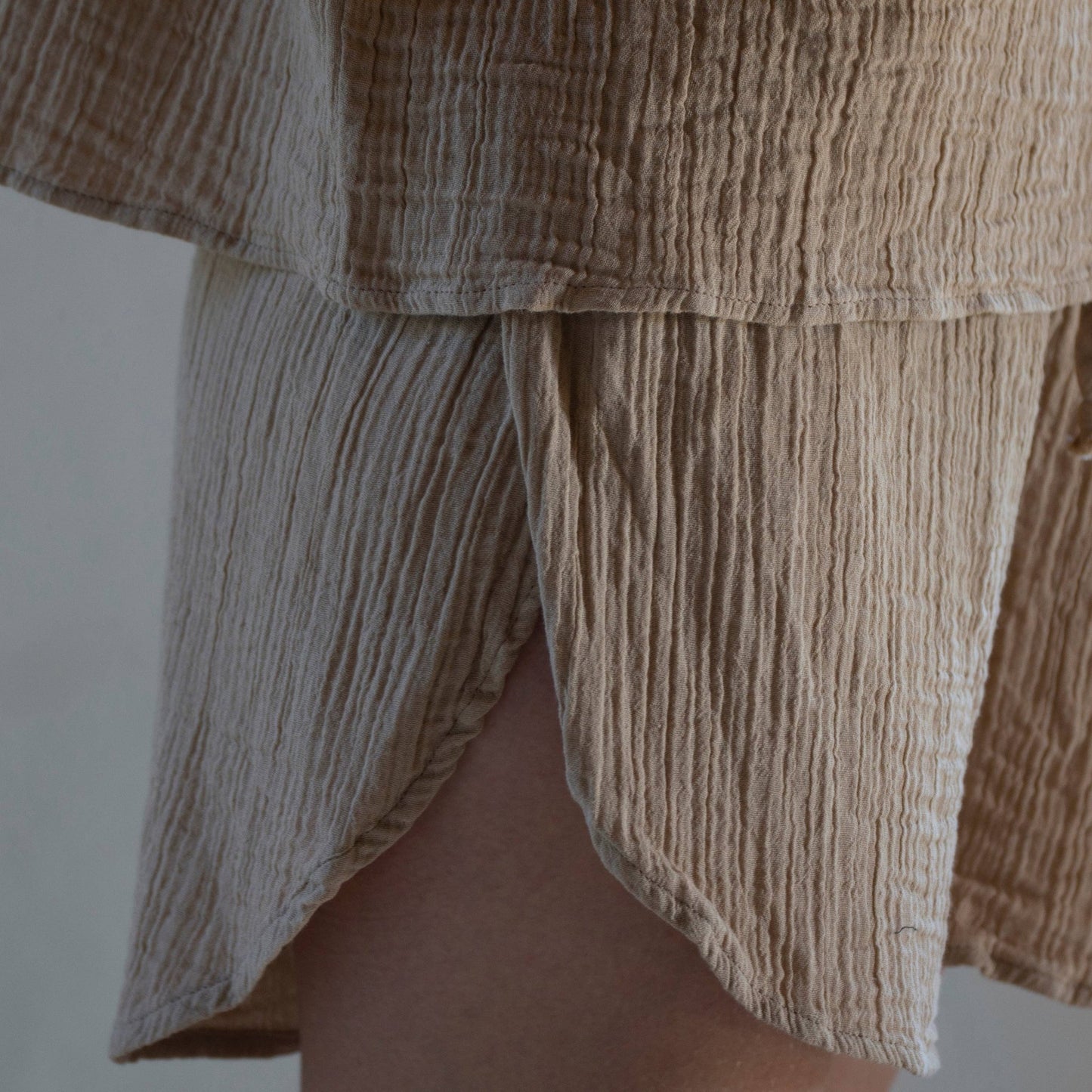 Muslin cotton shorts - Small World Goods