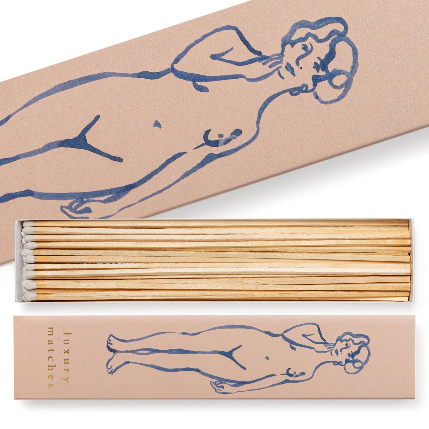 Nude Luxury Long Matchbox - Small World Goods
