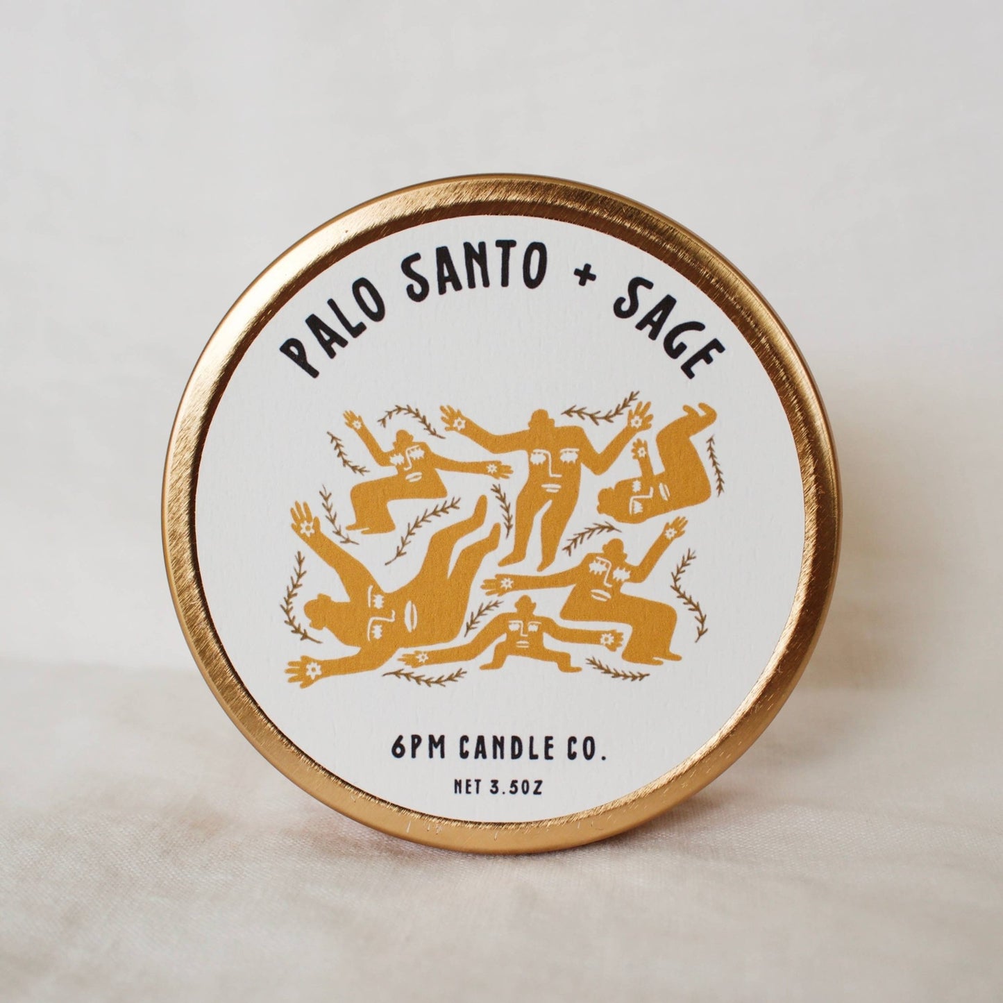 Palo Santo +Sage - Travel Candle - Small World Goods
