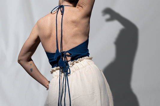 Patan Top, clay pink *botanical dye