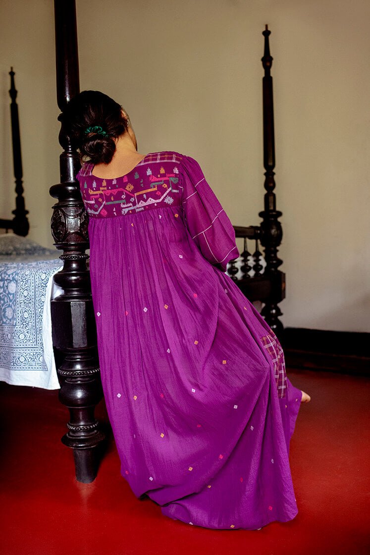 Purple Taant Dress - Small World Goods