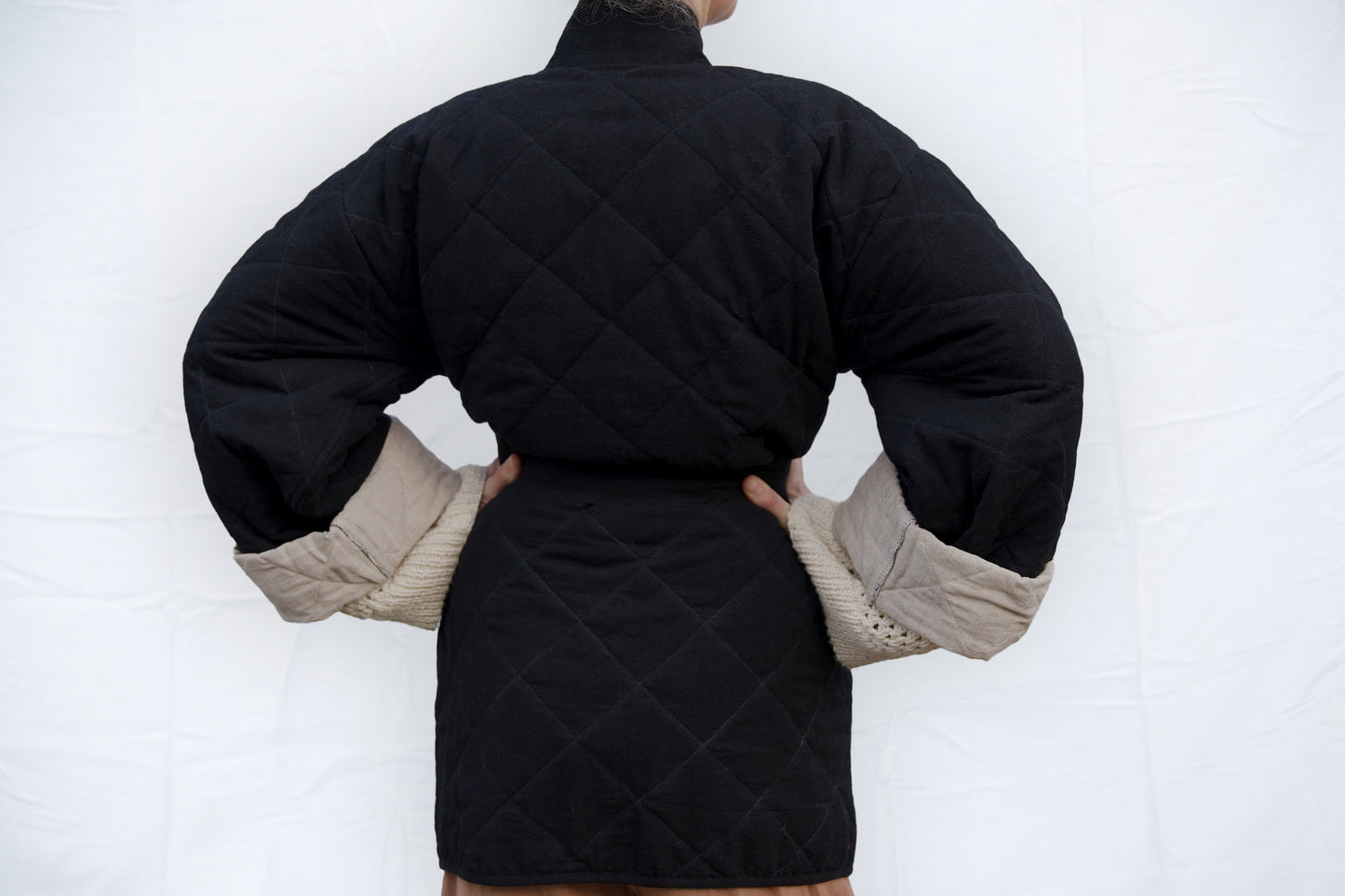 Nabina Quilted Jacket, indigo *botanical dye*