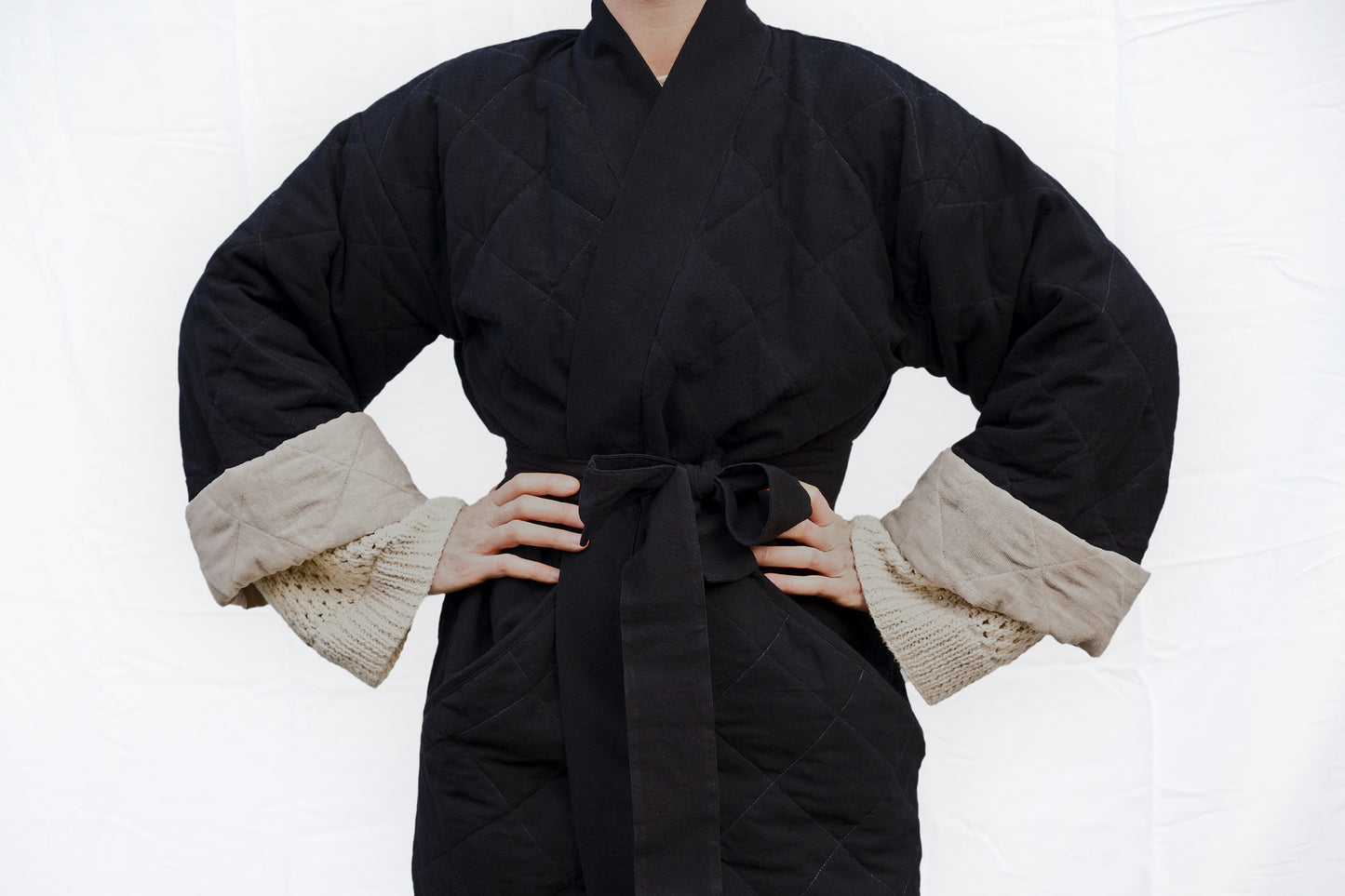 Nabina Quilted Jacket, indigo *botanical dye*