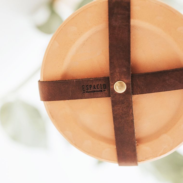 Simple Leather Plant Sling - Small World Goods