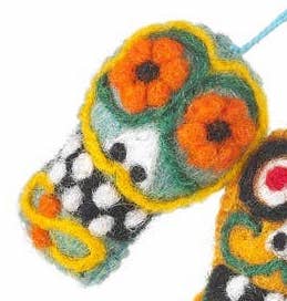 Sugar Skull Ornament - Small World Goods