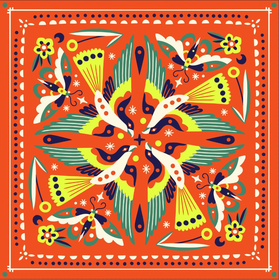"Summer Breeze" Bandana - Small World Goods