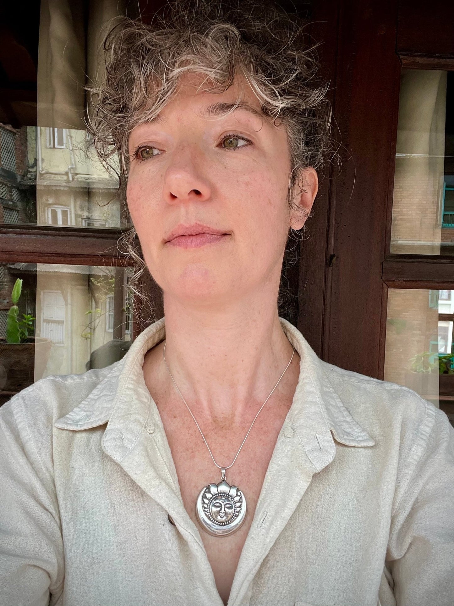 Sun & Moon Pendant, various sizes - Small World Goods