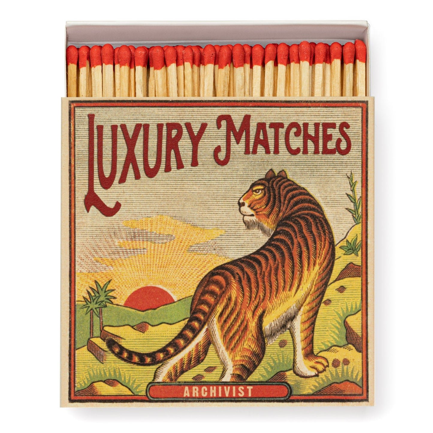 Tiger Matchbox - Small World Goods