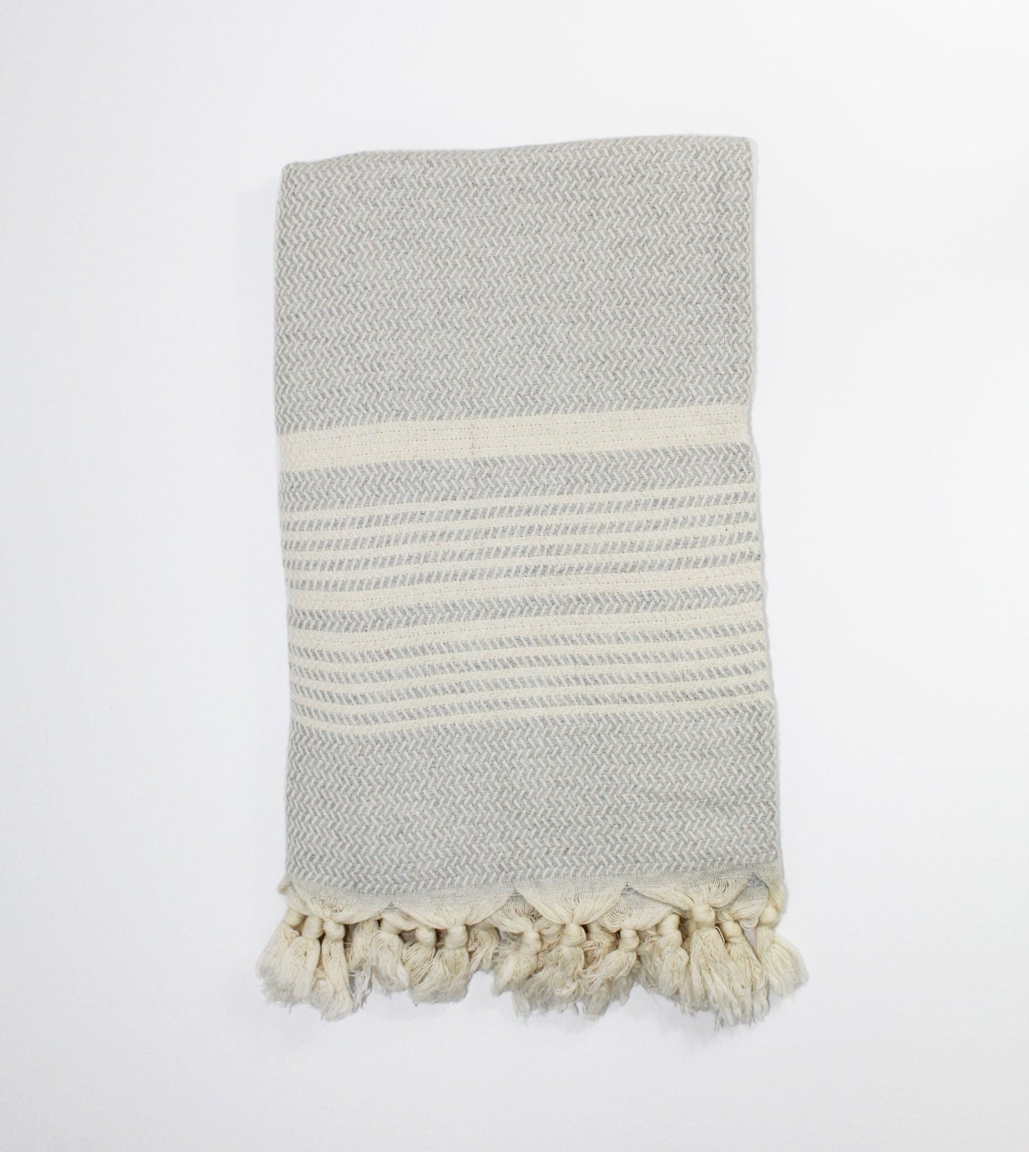 Turkish Towel, Hanzade in Mist - Small World Goods