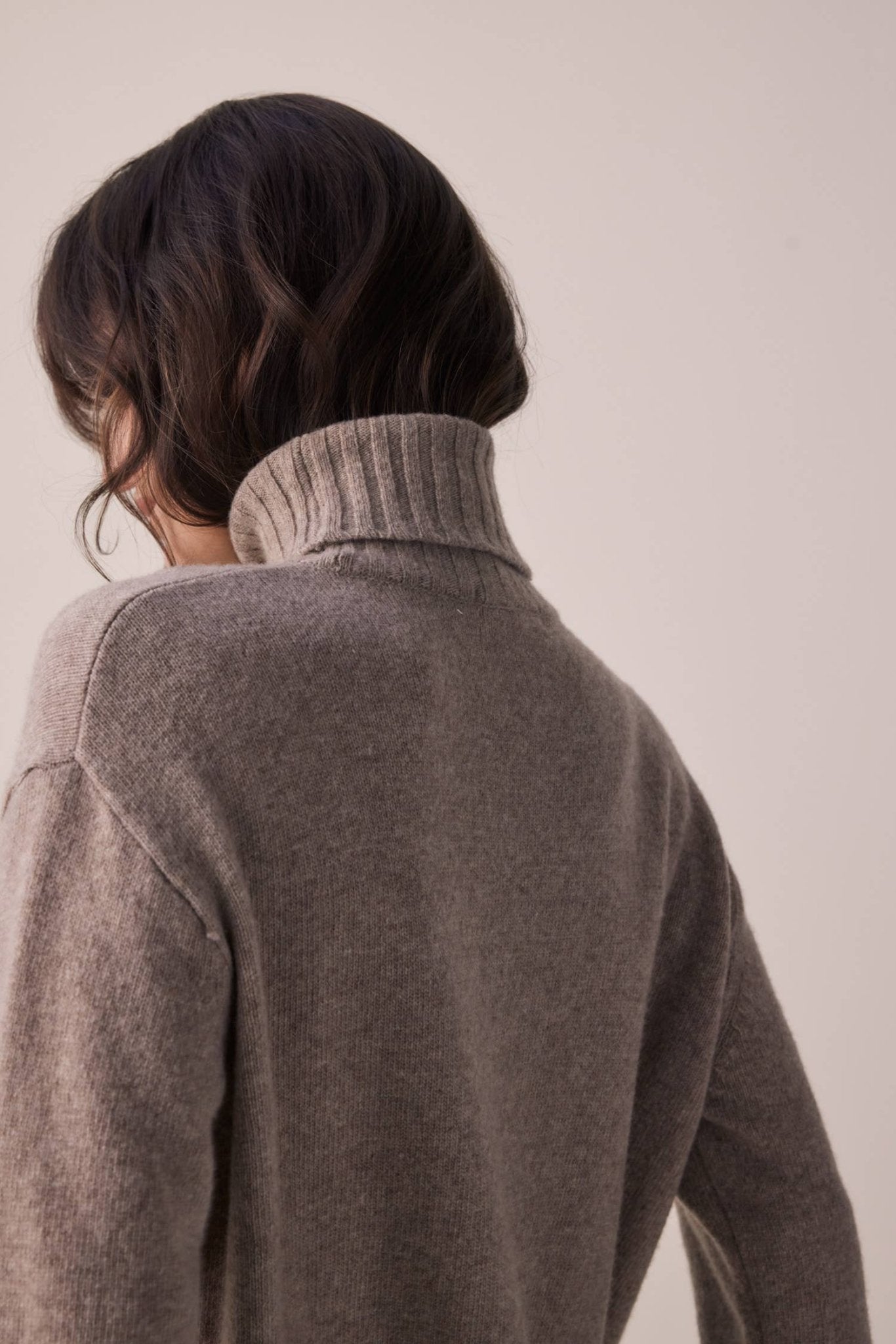 Wool Turtleneck Dress - Small World Goods