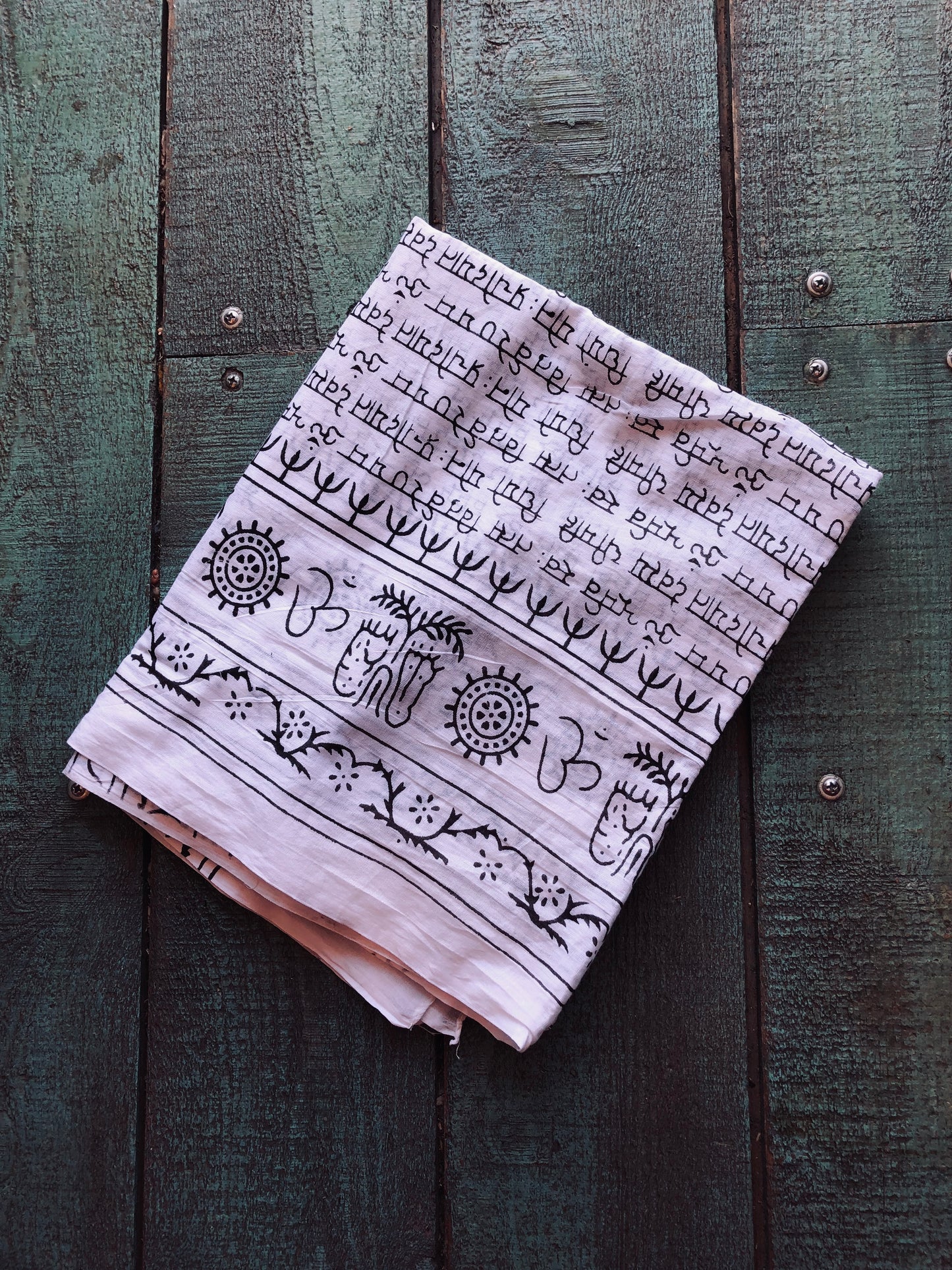 Cotton Mantra Sarong/Scarf/Beach Blanket/Towel/Etc, Various Colors - GadaboutGoods