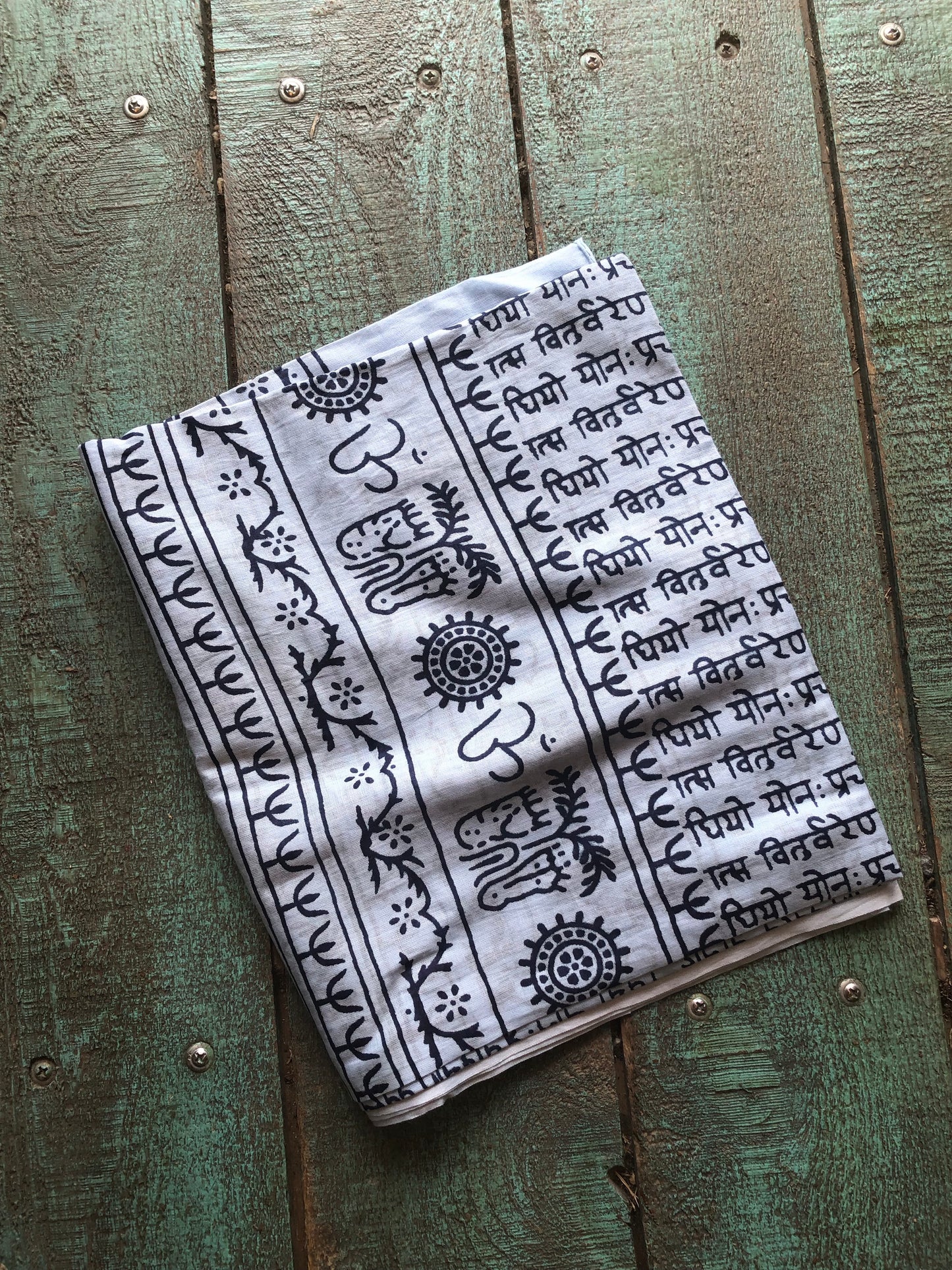 Cotton Mantra Sarong/Scarf/Beach Blanket/Towel/Etc, Various Colors - GadaboutGoods
