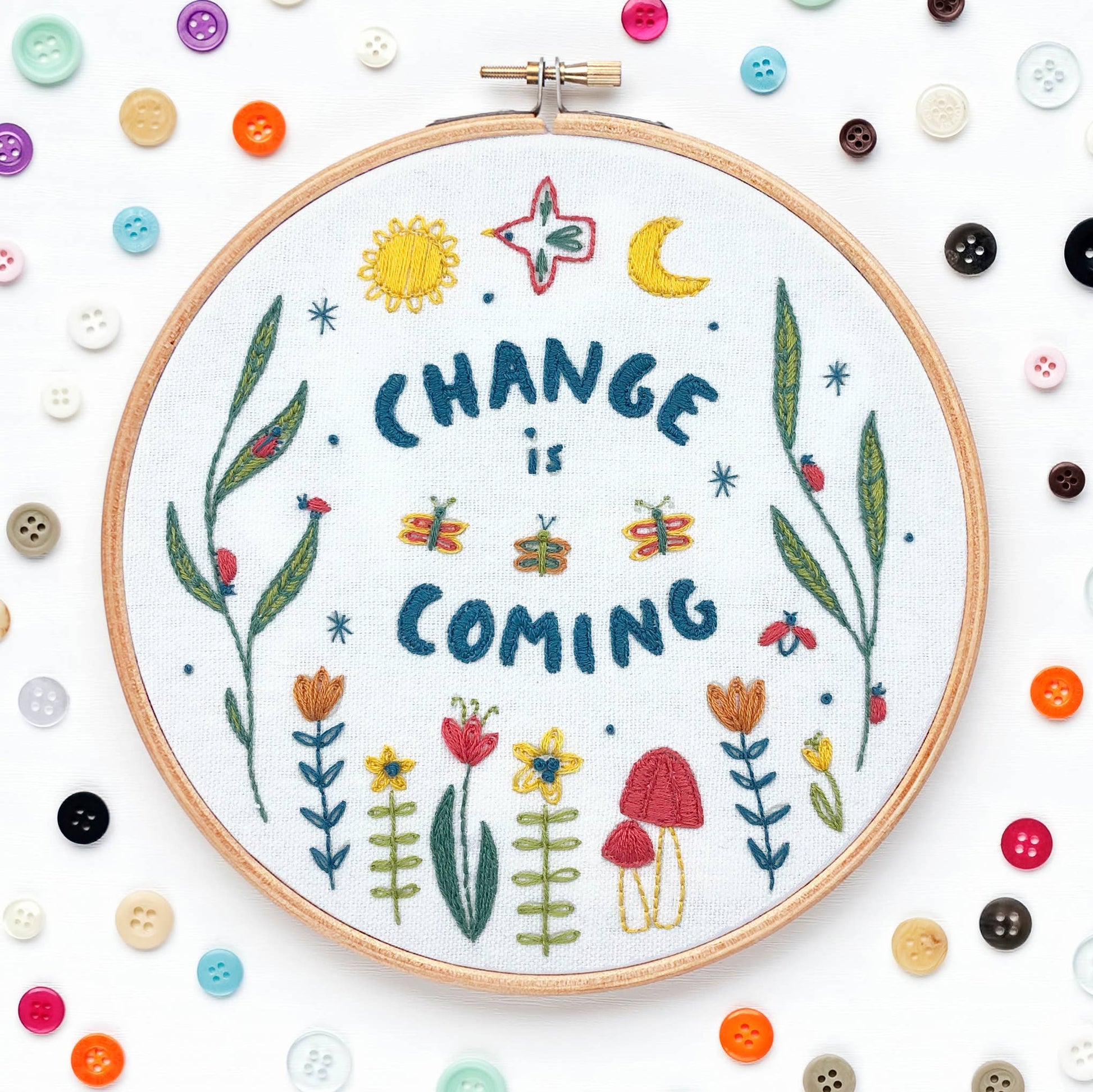 Embroidery Kit - Small World Goods