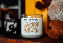 Load image into Gallery viewer, Palo Santo + Sage, large candle