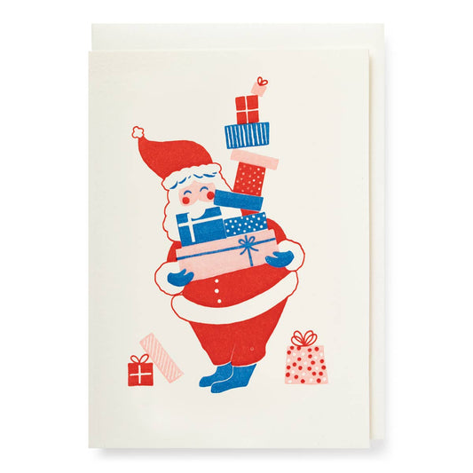 Santa Christmas Card 🎄