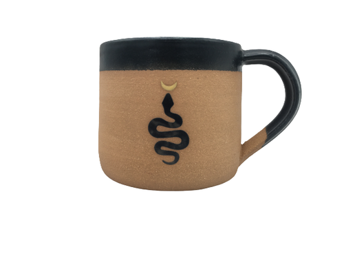 Snake & Moon Mug