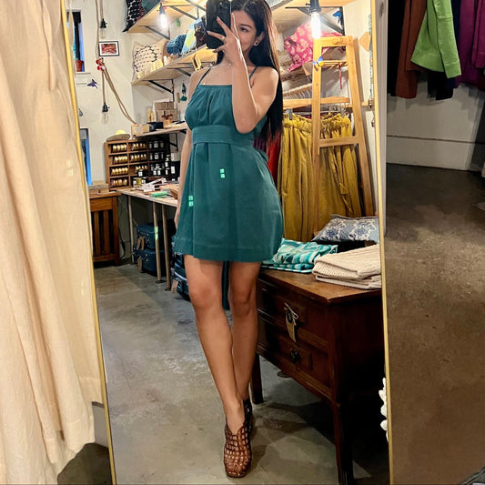 Anu Mini Dress, deep ocean