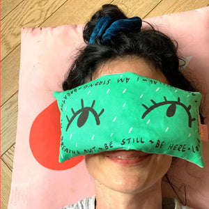 Breathe In, Breathe Out Lavender Eye Pillow