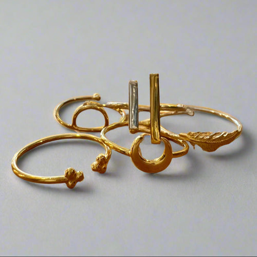 Gold Stacker Ring, Various