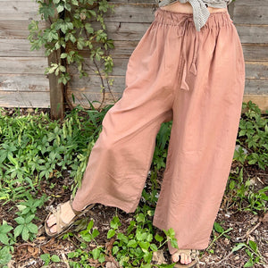 Rabina Trousers, rust *botanical dye