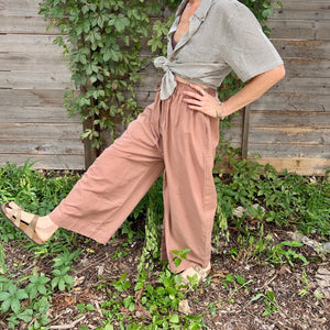 Rabina Trousers, rust *botanical dye