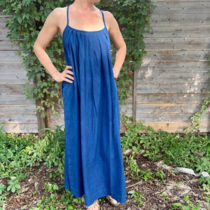 Anu Dress, indigo *botanical dye