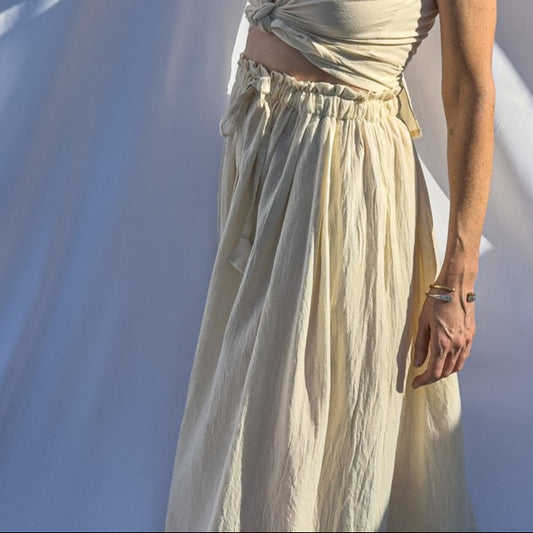 Padmasana Skirt/Dress, cream