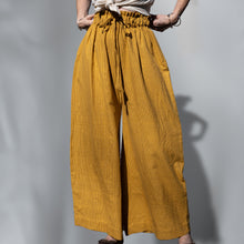 Load image into Gallery viewer, Rabina Trousers, mustard pin stripes