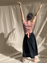 Load image into Gallery viewer, Padmasana Skirt/Dress, black