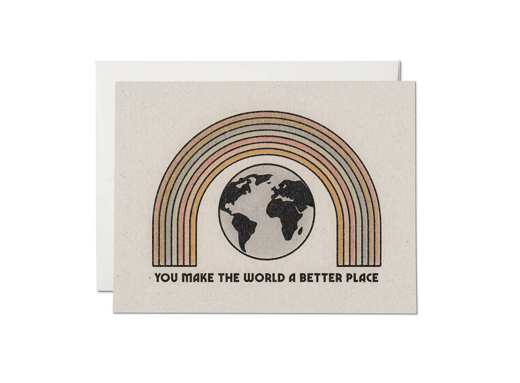 A Better Place Greeting Card - Small World Goods