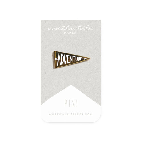 Adventure Enamel Pin - Small World Goods