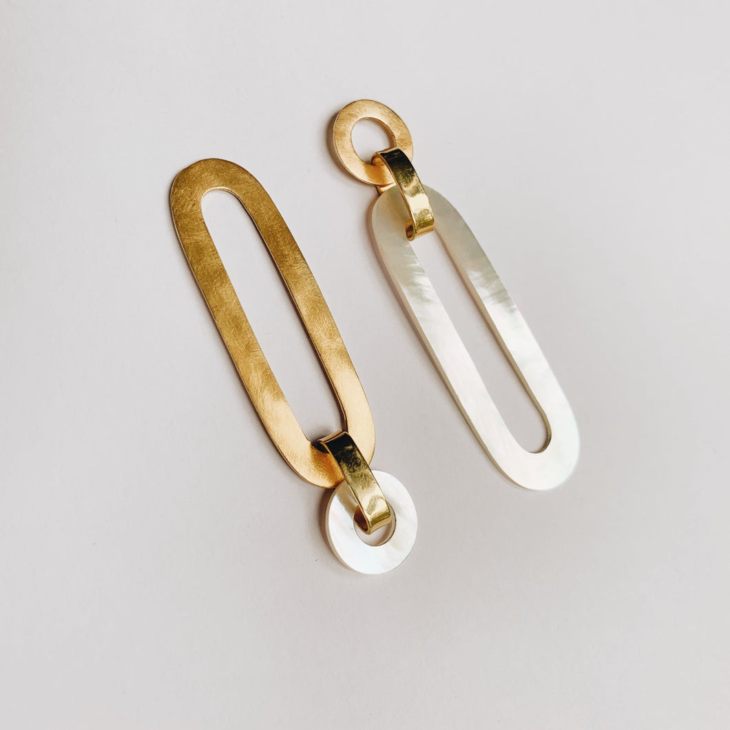 Asymmetry Earrings - Small World Goods