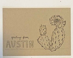Austin Postcard - Small World Goods