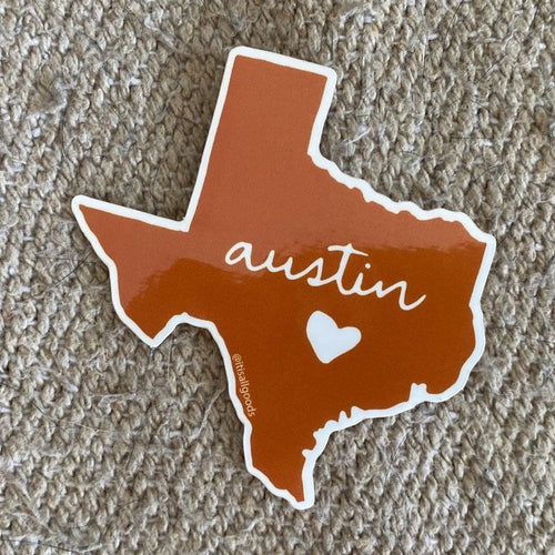 Austin Sticker - Small World Goods