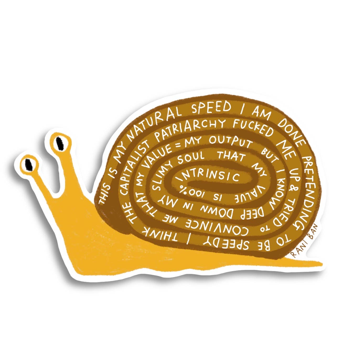 SNAIL Sticker