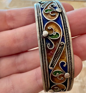 Berber Enamel Bracelet - Small World Goods