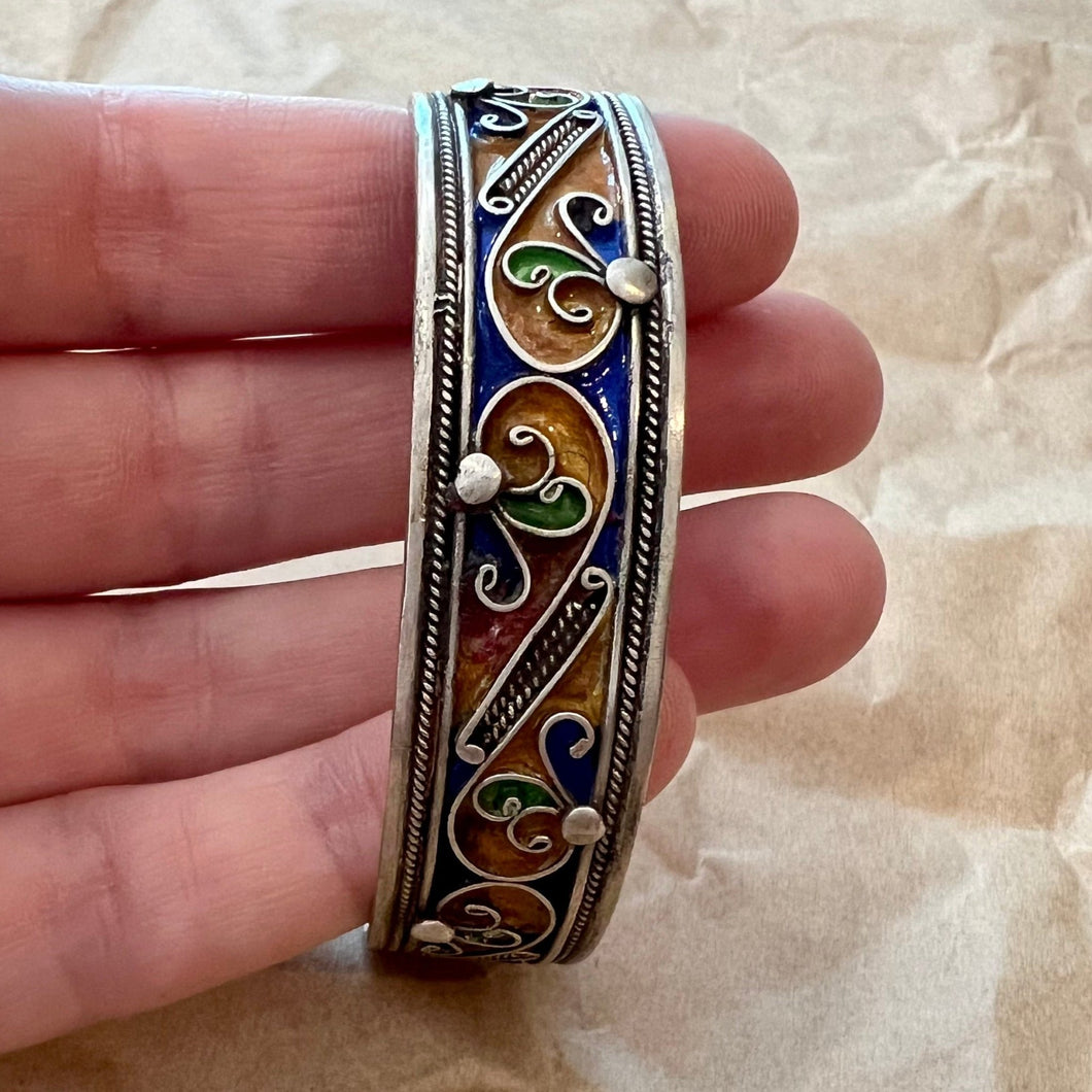 Berber Enamel Bracelet - Small World Goods