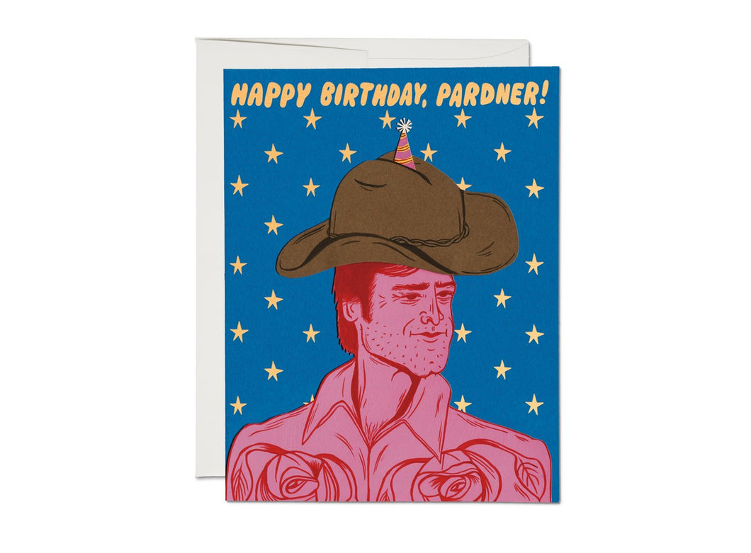 Birthday Pardner Greeting Card - Small World Goods