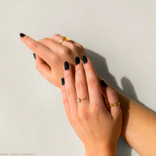 Load image into Gallery viewer, Vegan Nail Polish, Black Heart