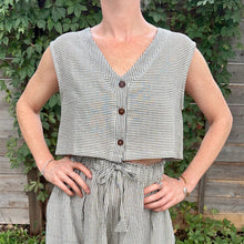 Load image into Gallery viewer, Aarti Reversible Top/Vest, natural cotton