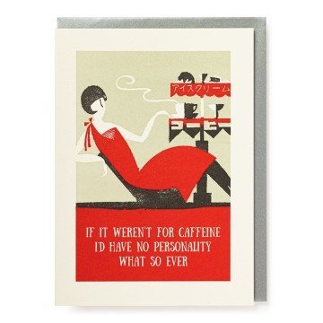 Caffeine Card - Small World Goods