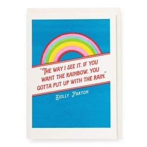 Dolly Parton Rainbow Card - Small World Goods