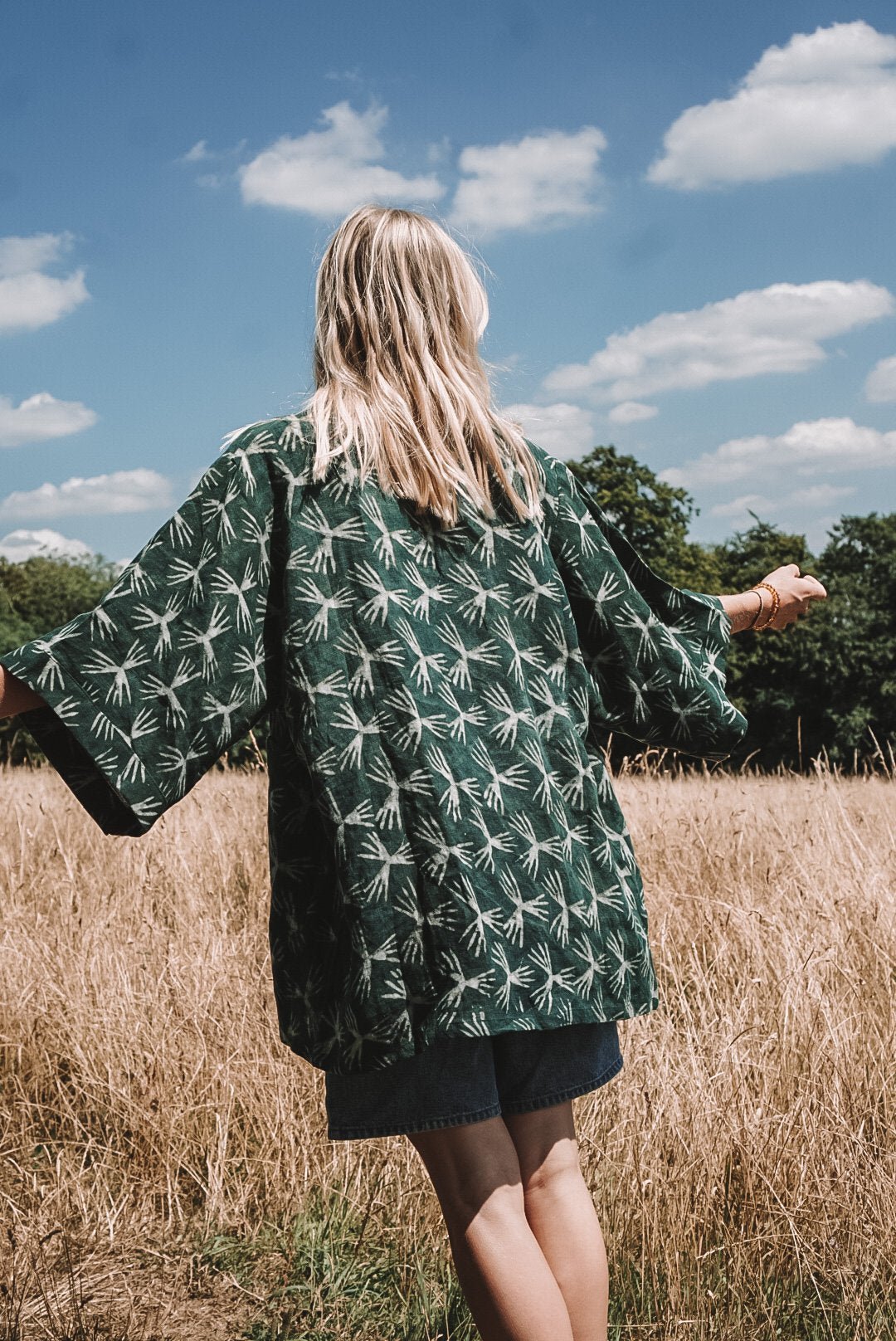 Efa Kimono Top, Various Colors - Small World Goods