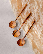 Load image into Gallery viewer, Round Teak Wood Spoon