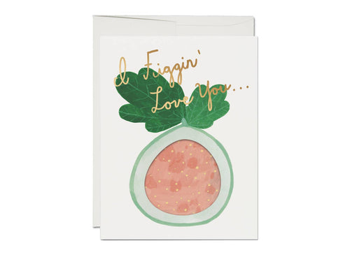 Figgin' Love Card - Small World Goods